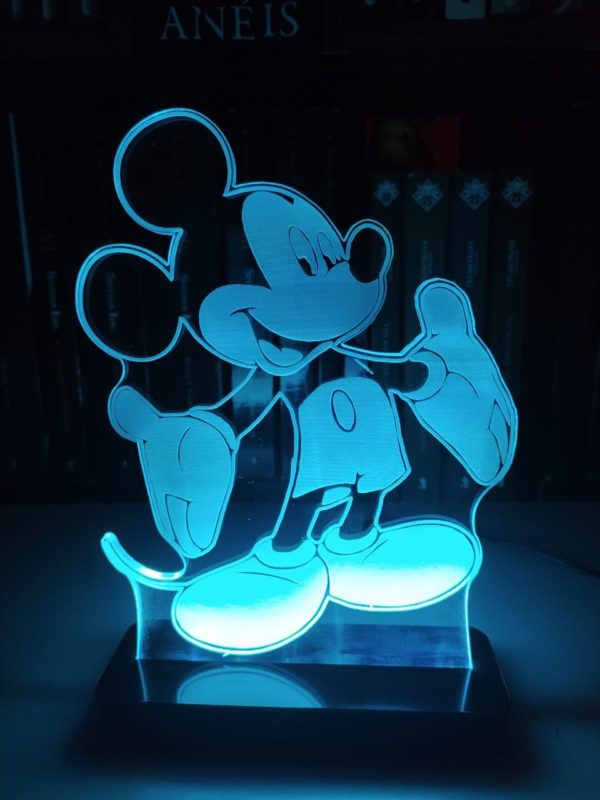 Luminária Mickey Ciano