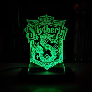 Luminaria Sonserina Slytherin Brindes AG Verde