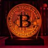 Luminária Bitcoin